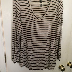 Glitzy Girlz  Long Sleeve Shirt, 3X